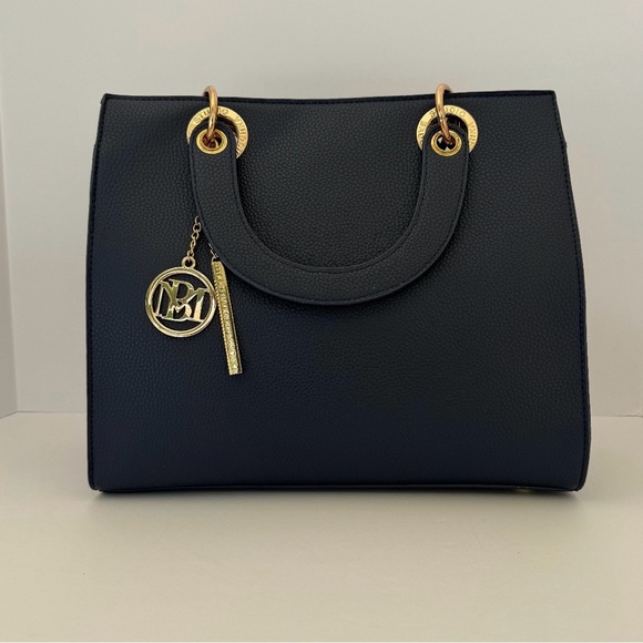Badgley Mischka 
Navy Blue Tote
New with tags - Picture 1 of 7